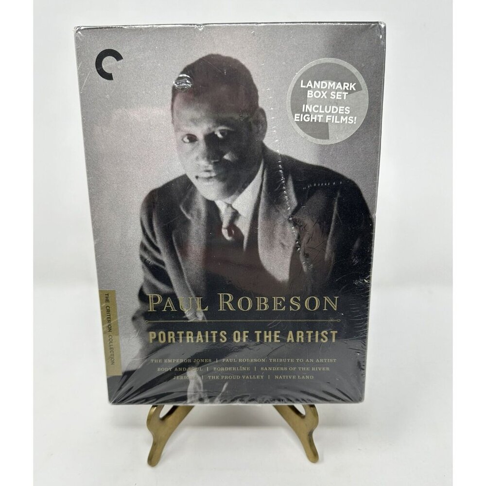 PAUL ROBESON PORTRAITS OF THE ARTIST 4 Dvd Boxset 8 Films CRITERION NEW SEALED
